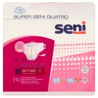 Super Seni Quatro Pieluchomajtki S 10szt.