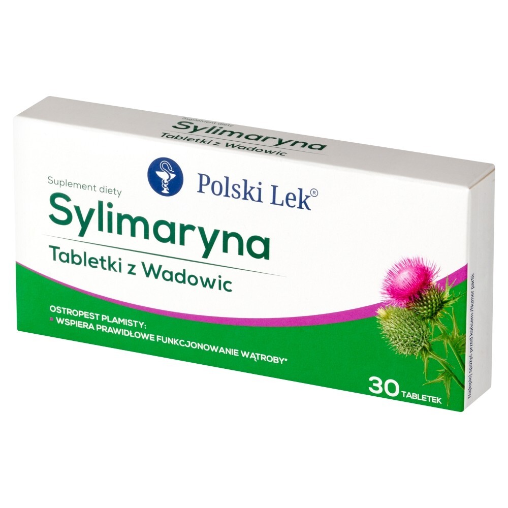 Sylimaryna Tabletki z Wadowic, tabletki, 30 tabletek