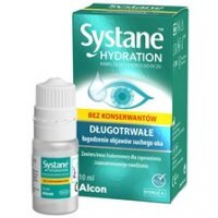 Systane Hydration, nawilżające krople do oczu, 10 ml