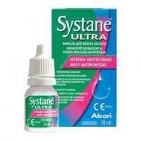 Systane Ultra, nawilżające krople do oczu, 10 ml
