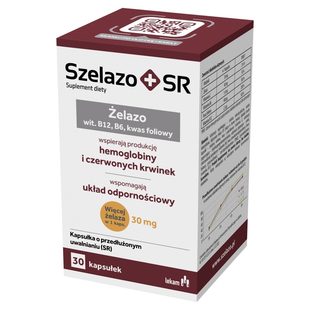 Szelazo+ SR 30 kapsułek