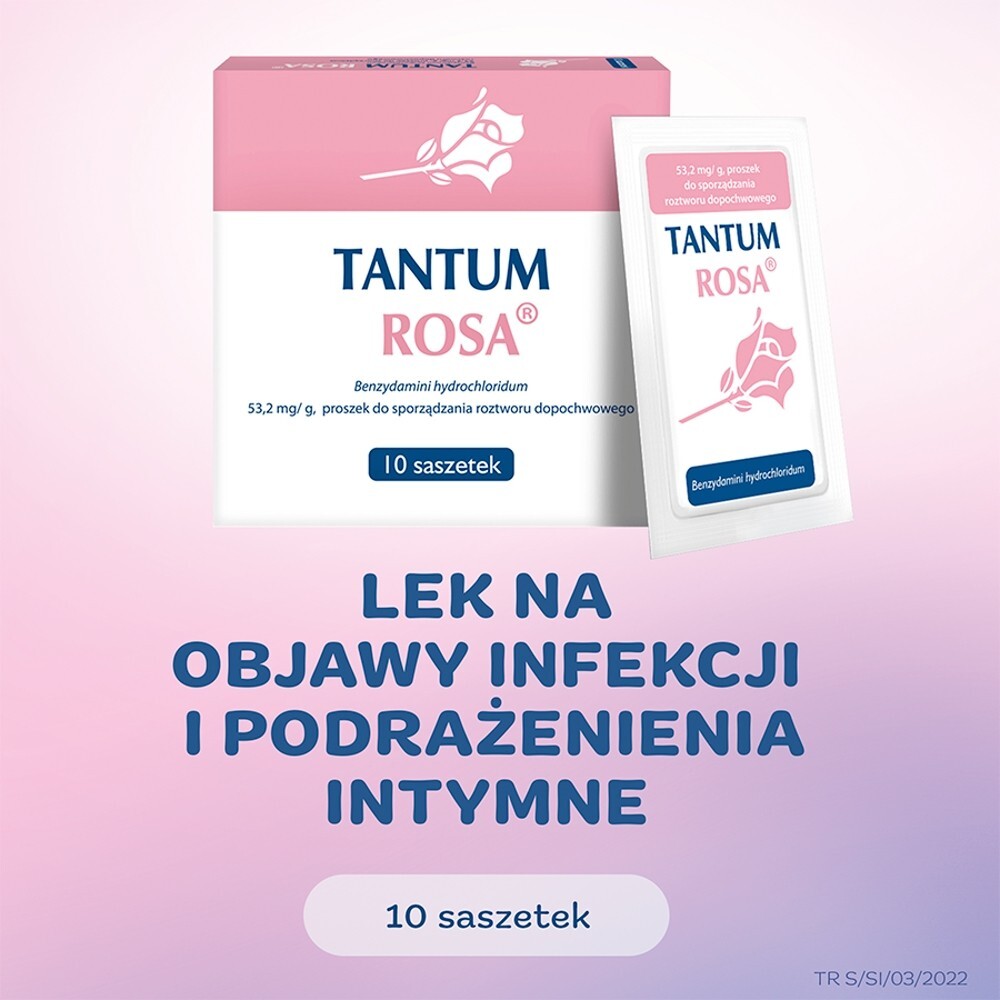 Tantum Rosa proszek, 10 saszetek