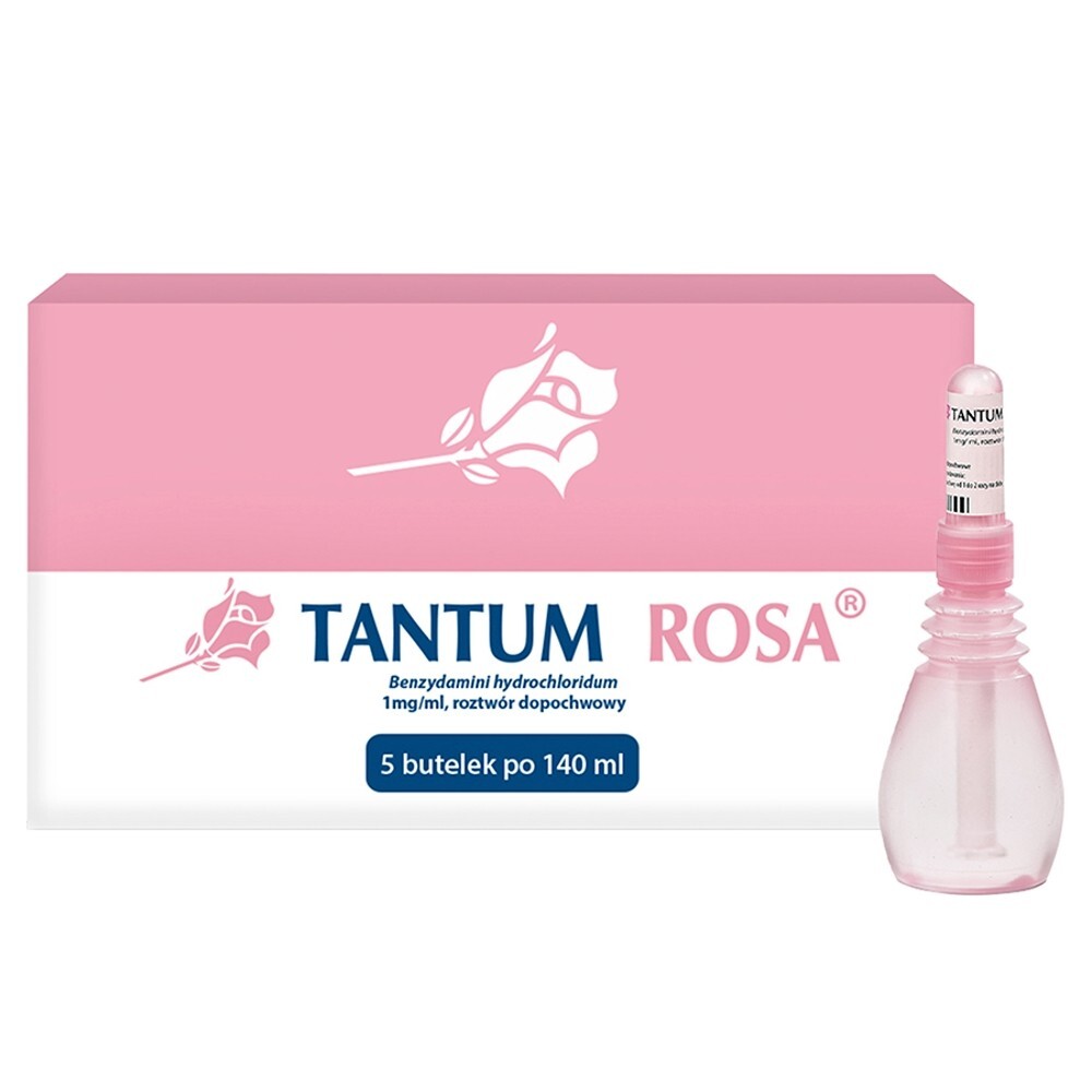 Tantum Rosa roztwór dopochwowy 140ml