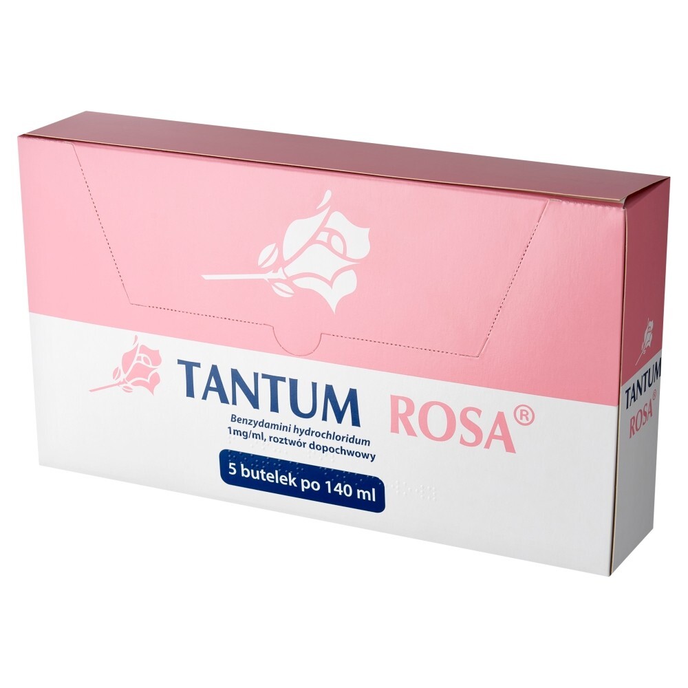 Tantum Rosa roztwór dopochwowy 140ml