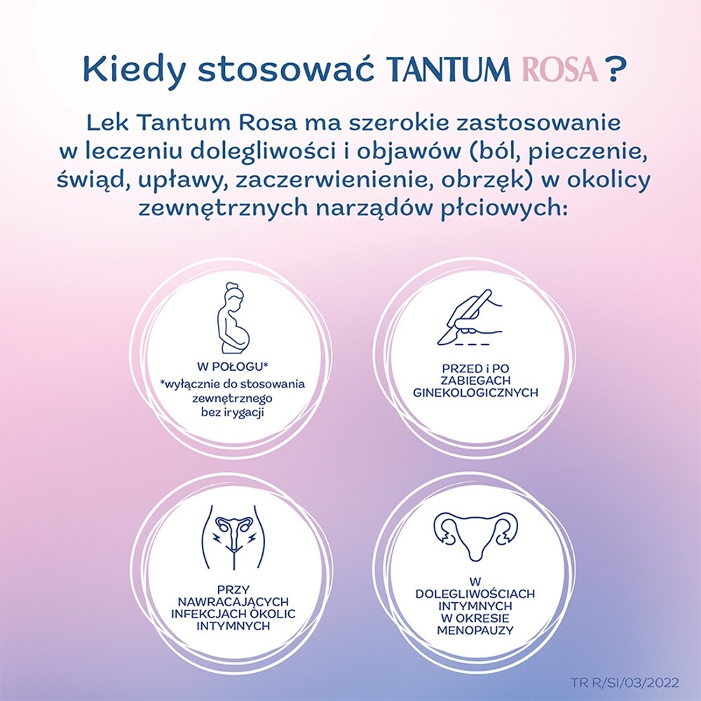 Tantum Rosa roztwór dopochwowy 140ml