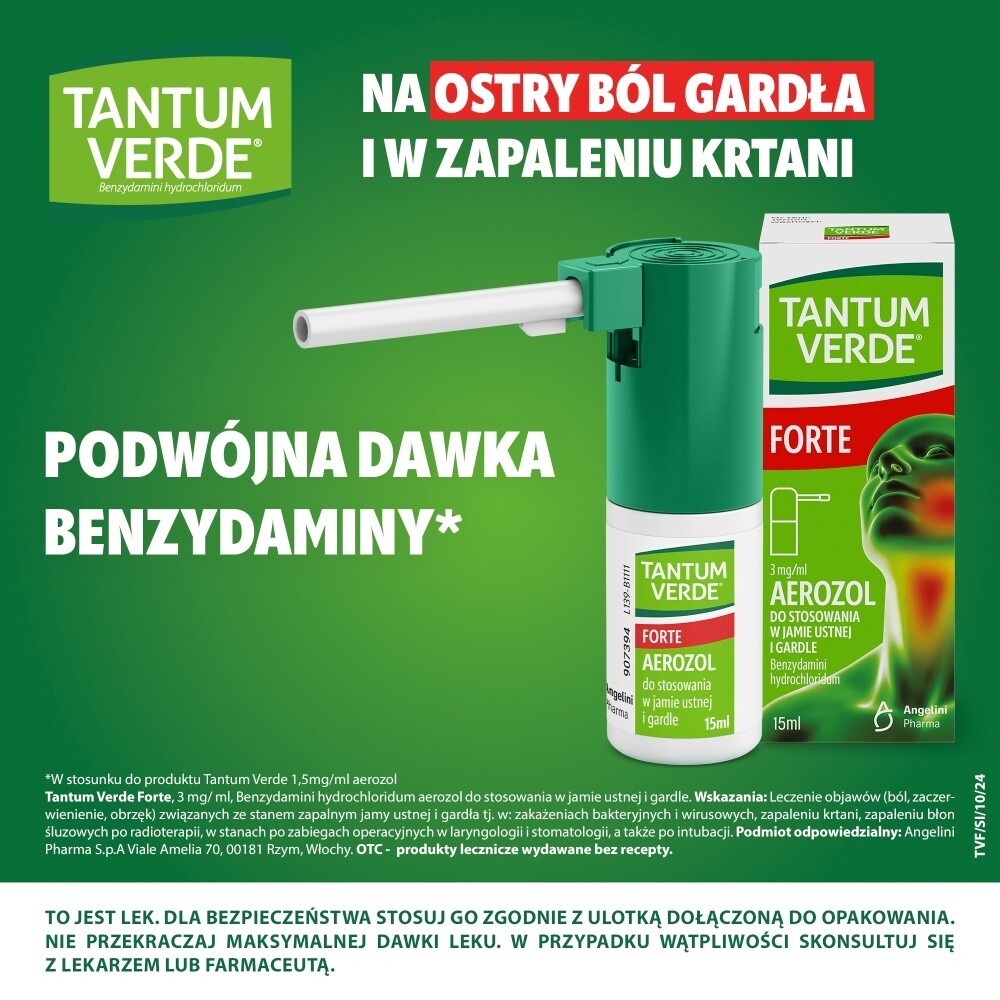 Tantum Verde Forte aerozol 15 ml