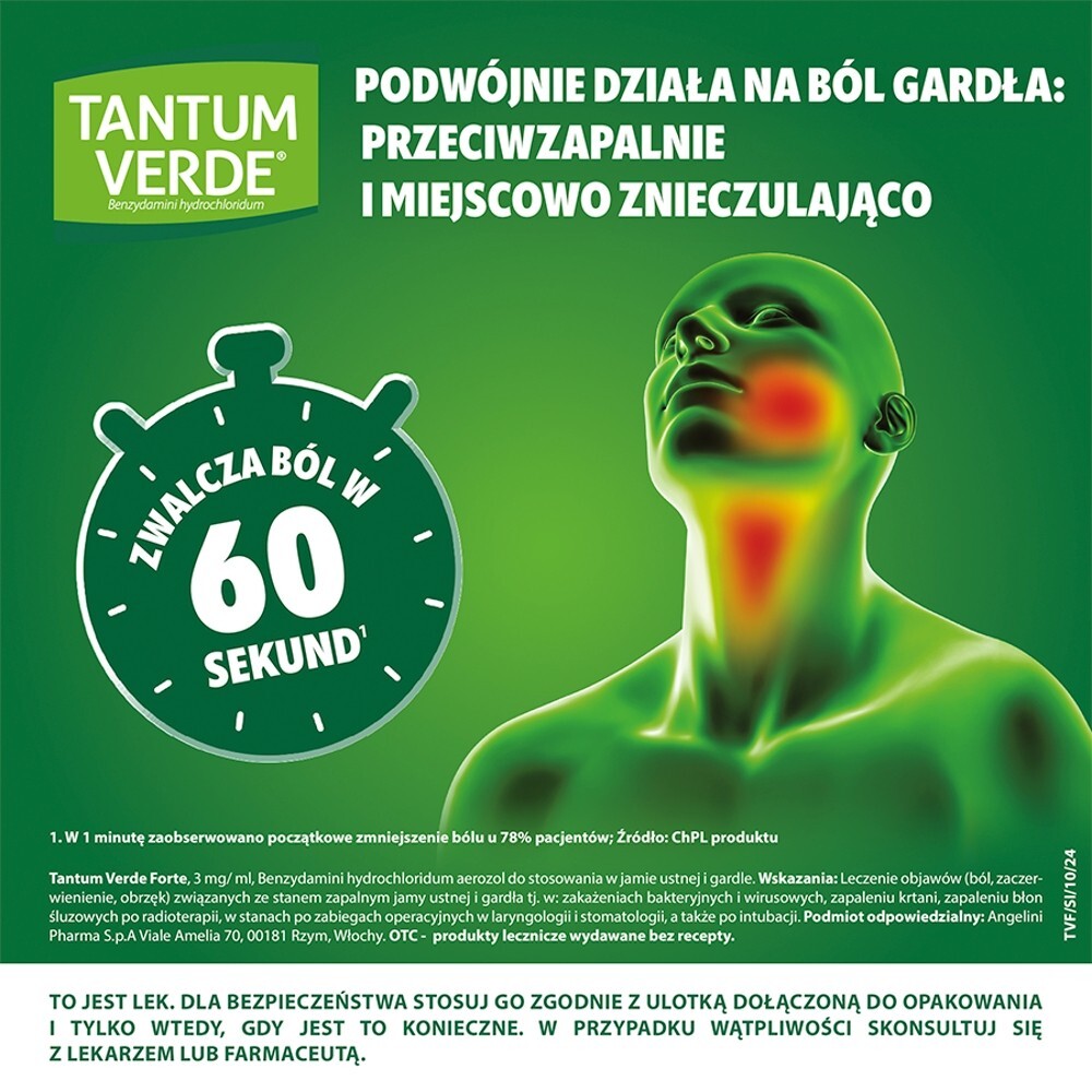 Tantum Verde Forte aerozol 15 ml
