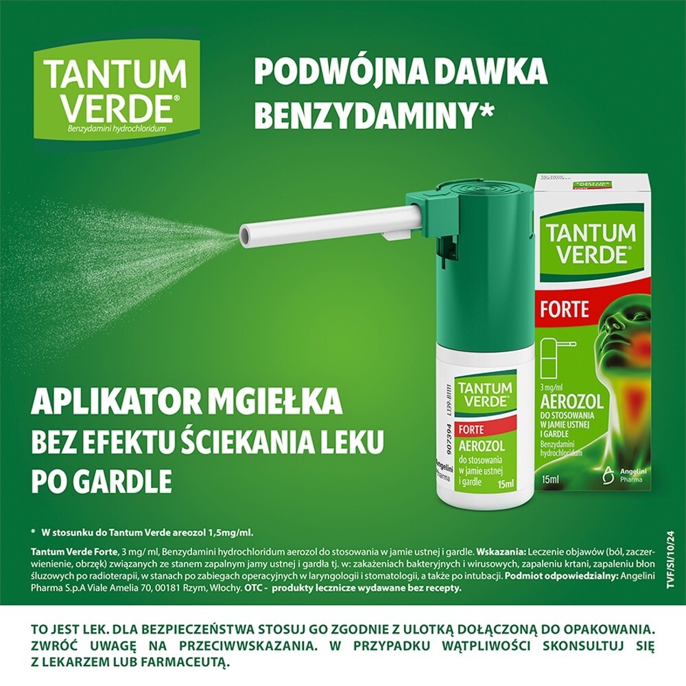 Tantum Verde Forte aerozol 15 ml