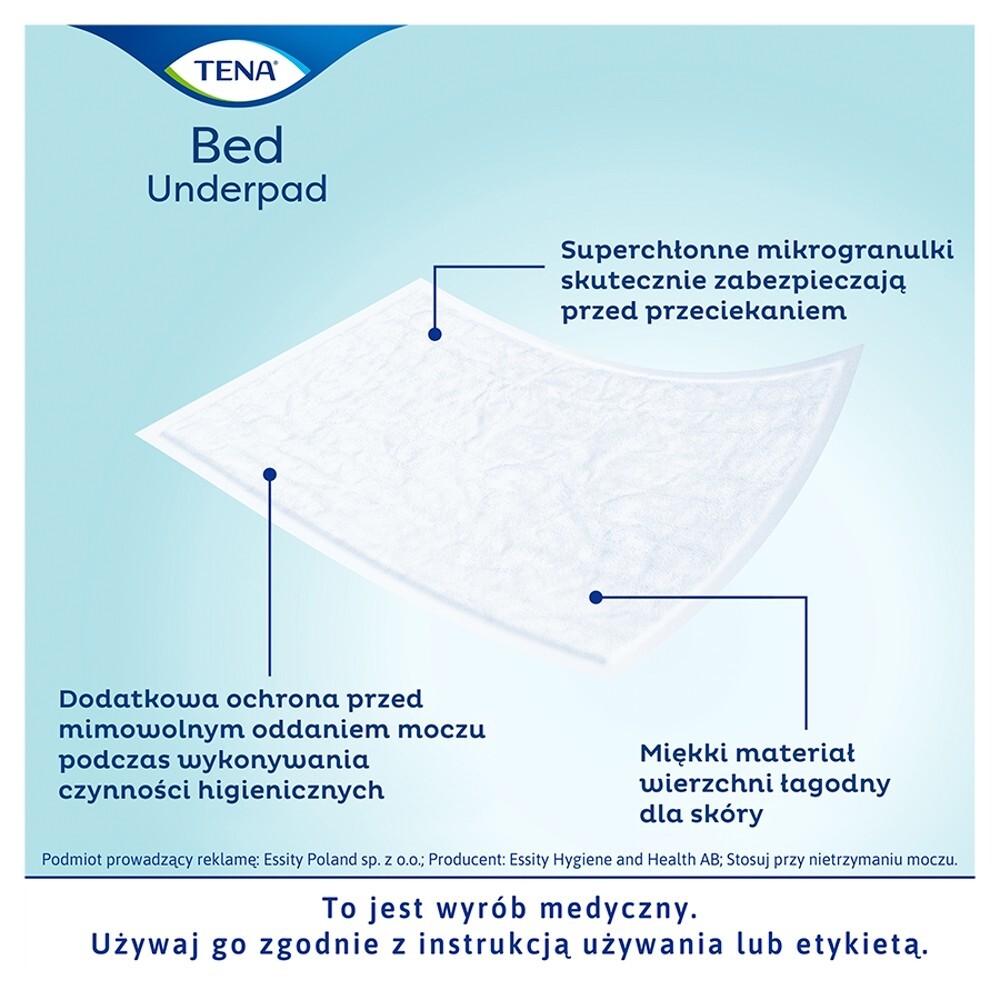 TENA Bed Normal 60 x 90 cm Podkłady higieniczne, 30 sztuk