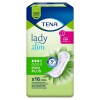 TENA Lady Slim Mini Plus Wkłady anatomiczne 16 sztuk