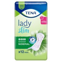 TENA Lady Slim Normal, specjalistyczne podpaski, 12 sztuk