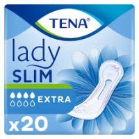 Tena Lady Slim, podpaski na nietrzymanie moczu, Extra, 20 sztuk