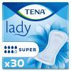 TENA Lady Super, specjalistyczne podpaski, 30 sztuk