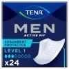 Tena Men Active Fit, wkładki anatomiczne dla mężczyzn, level 1, 24 sztuk