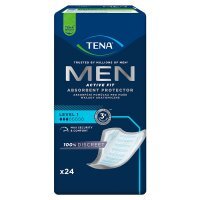 Tena Men Active Fit, wkładki anatomiczne dla mężczyzn, level 1, 24 sztuk