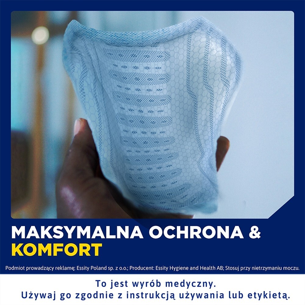 Tena Men Active Fit, wkładki anatomiczne dla mężczyzn, level 2, 20 sztuk