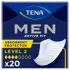 Tena Men Active Fit, wkładki anatomiczne dla mężczyzn, level 2, 20 sztuk