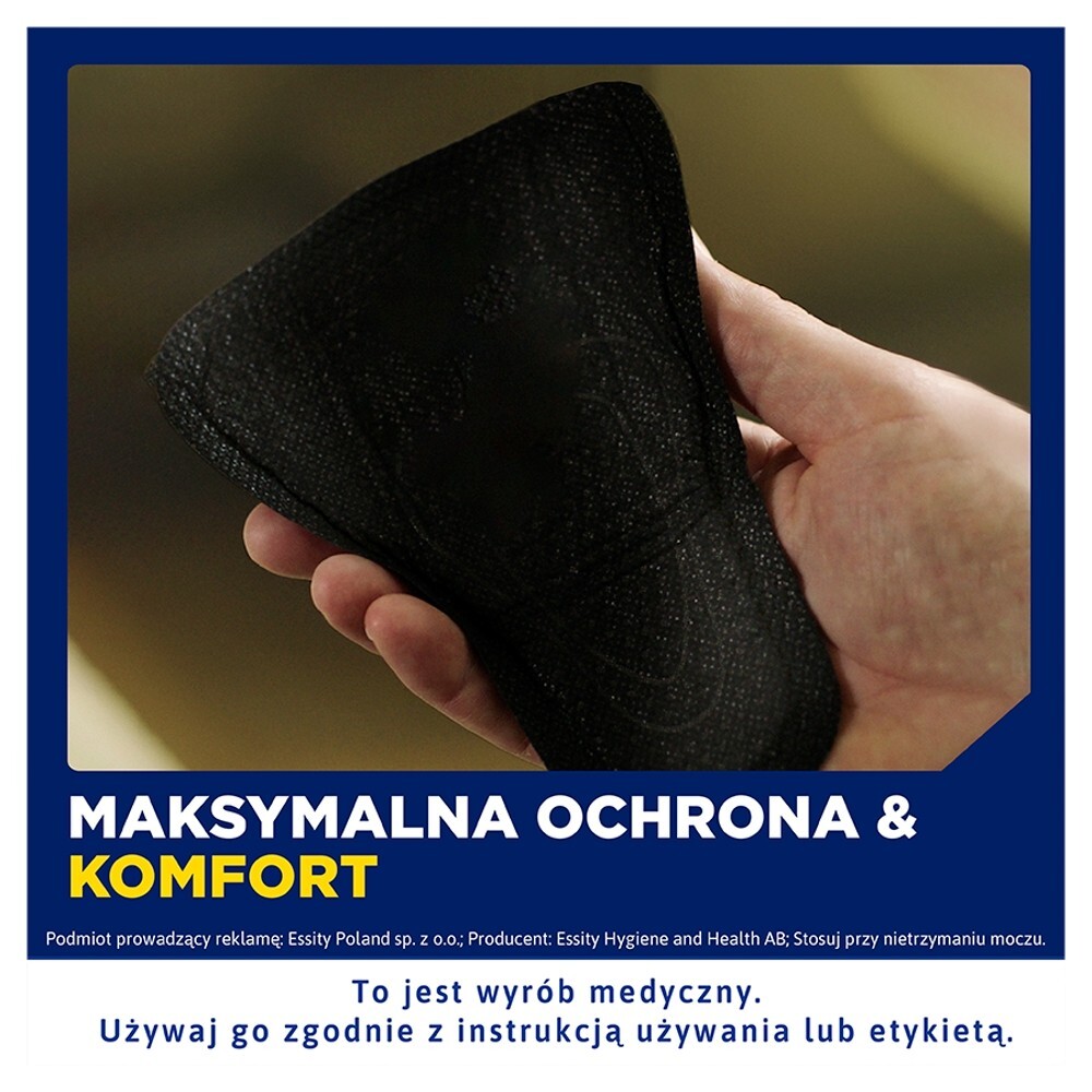 TENA Men Extra Light, wkłady anatomiczne, 14 sztuk