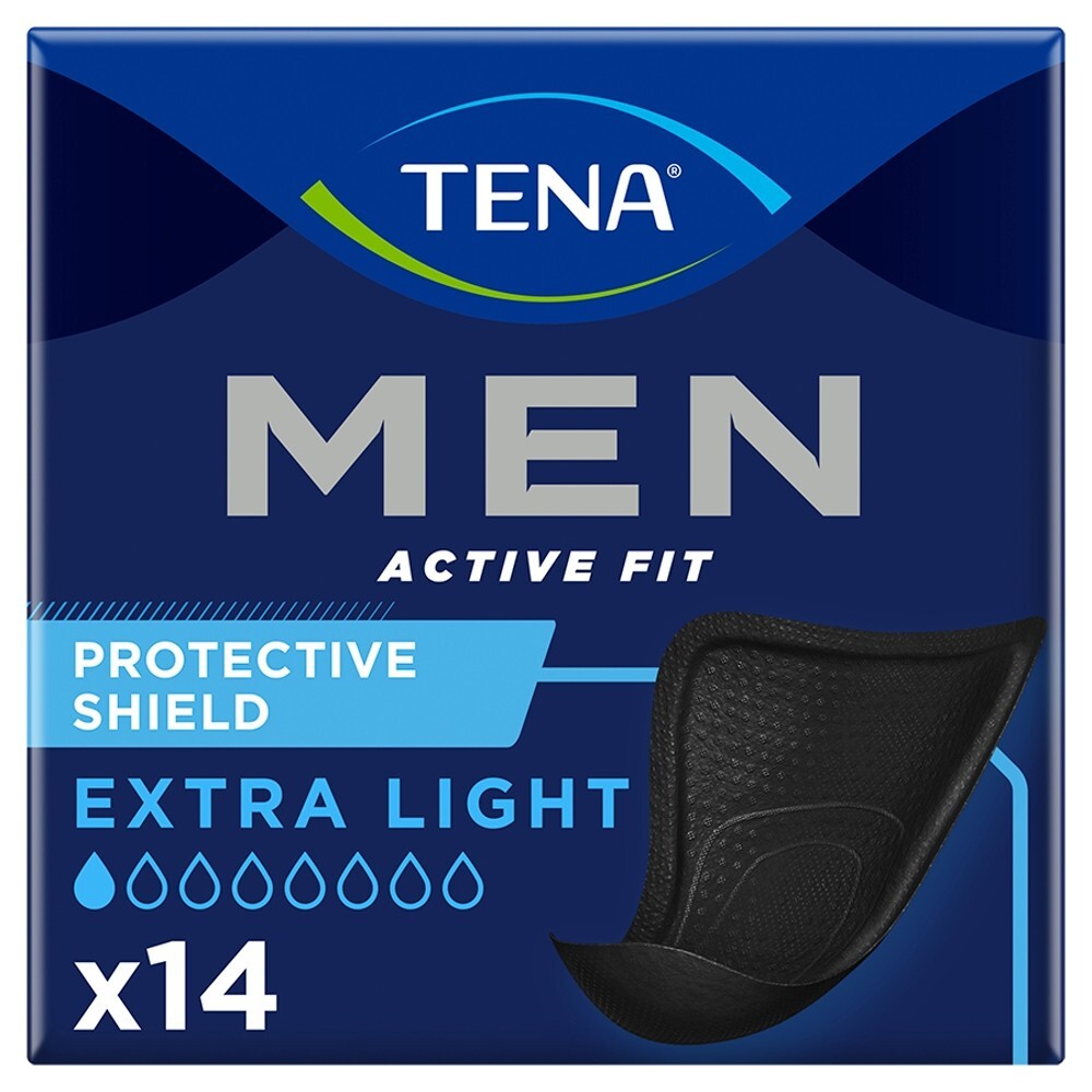 TENA Men Extra Light, wkłady anatomiczne, 14 sztuk
