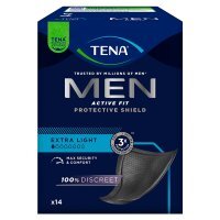 TENA Men Extra Light, wkłady anatomiczne, 14 sztuk