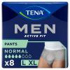 Tena Men Pants Normal OTC Edition, majtki chłonne, rozmiar L/XL, grey, 8 sztuk