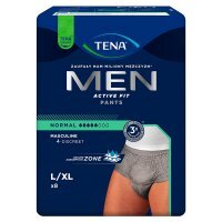 Tena Men Pants Normal OTC Edition, majtki chłonne, rozmiar L/XL, grey, 8 sztuk