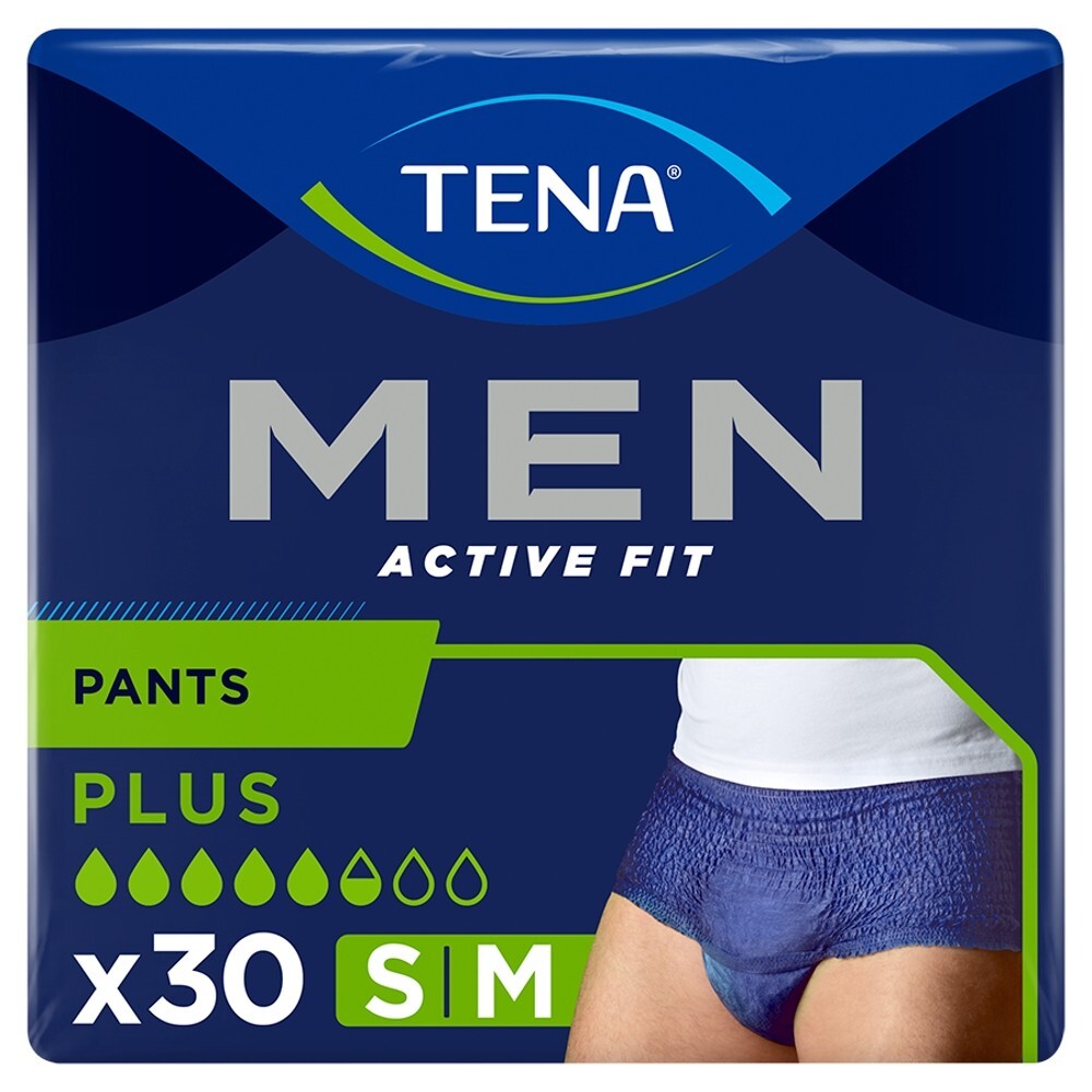 TENA Men Pants Plus, majtki chłonne, rozmiar M, 30 sztuk
