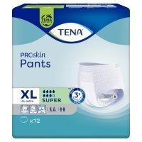 Tena Pants ProSkin Super pieluchomajtki rozmiar XL, 12 sztuk