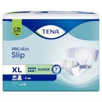 Tena Slip Super pieluchomajtki rozmiar XL, 28 sztuk