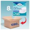 Tena Soft Wipes ProSkin, chusteczki oczyszczające, 135 sztuk