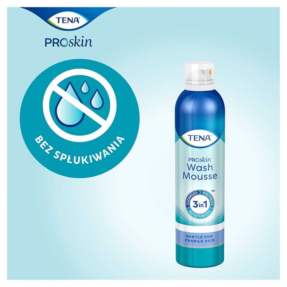 TENA Wash Mousse, pianka do mycia, 400 ml