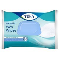 TENA Wet Wipe, chusteczki nawilżane 3w1, duopak, 2 x 48 sztuk