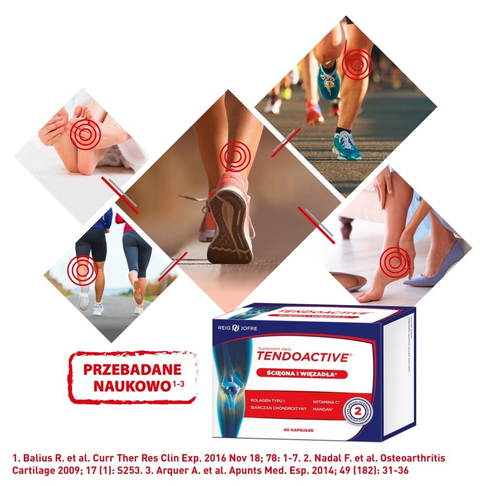 Tendoactive, kapsułki, 60 kapsułek