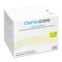 Test paskowy Gensucare, 2 x 25 sztuk