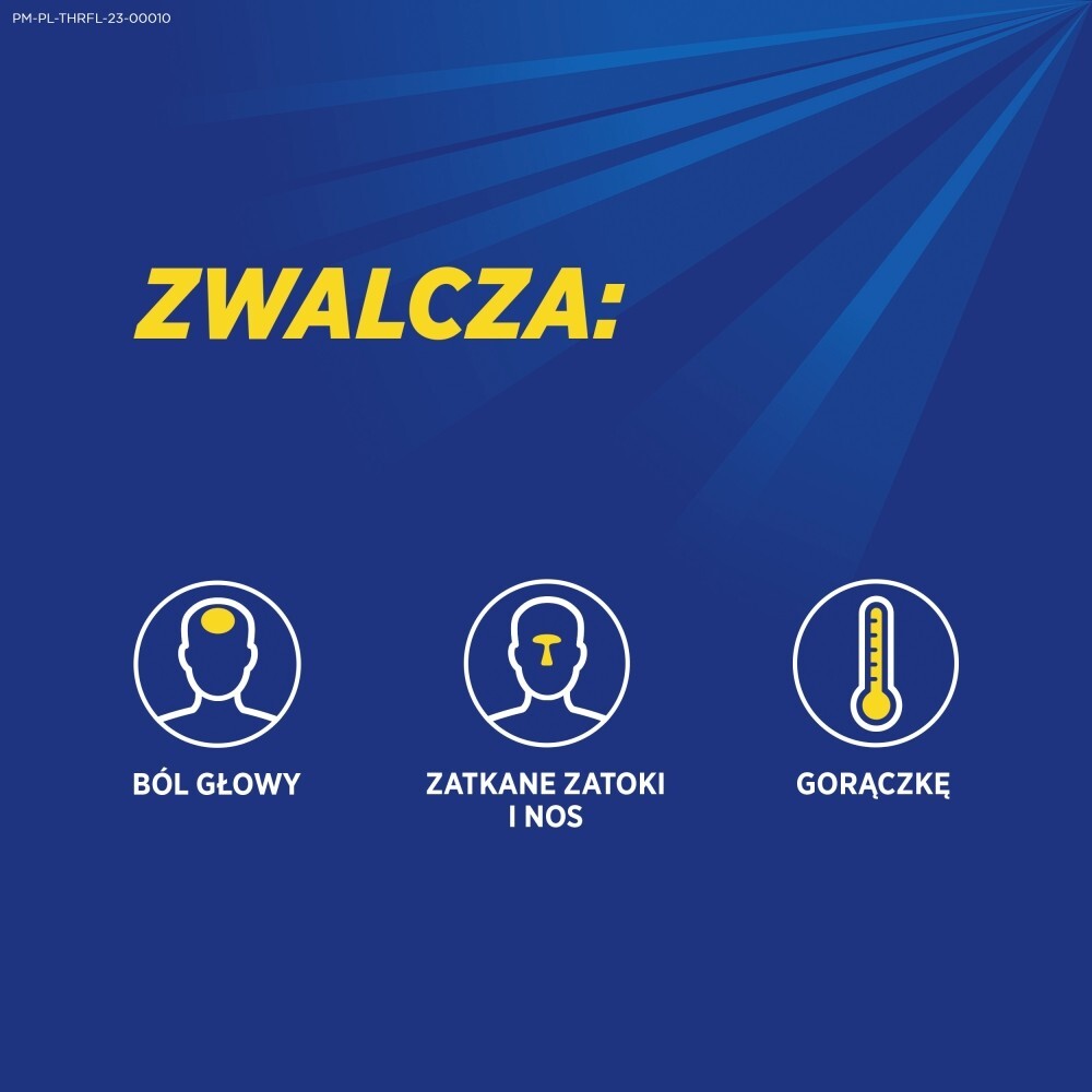 Theraflu Zatoki 650 mg + 10 mg Lek wieloskładnikowy 14 sztuk