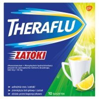 Theraflu Zatoki Lek wieloskładnikowy 10 sztuk