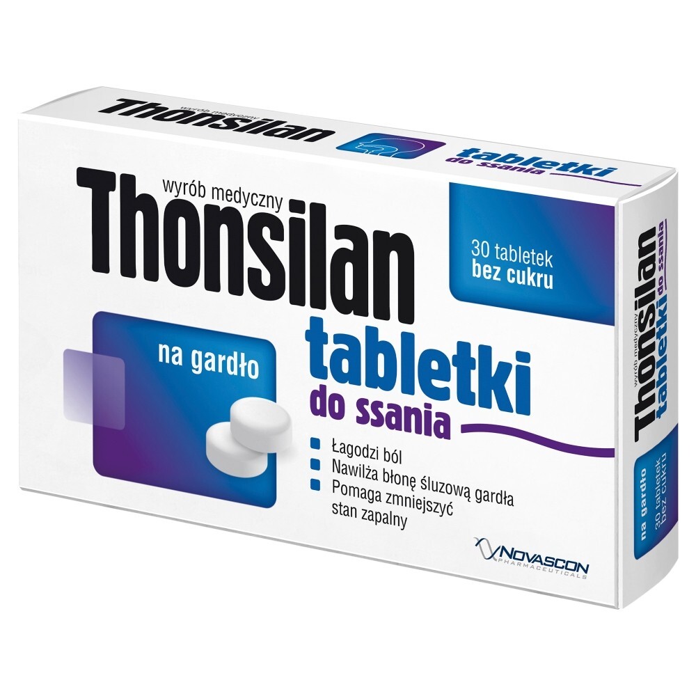 Thonsilan, tabletki do ssania, 30 tabletek