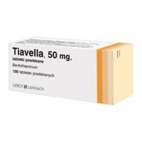 Tiavella, 50 mg, tabletki powlekane, 50 tabletek