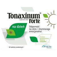 Tonaxinum Forte na dzień, 30 tabletek powlekanych