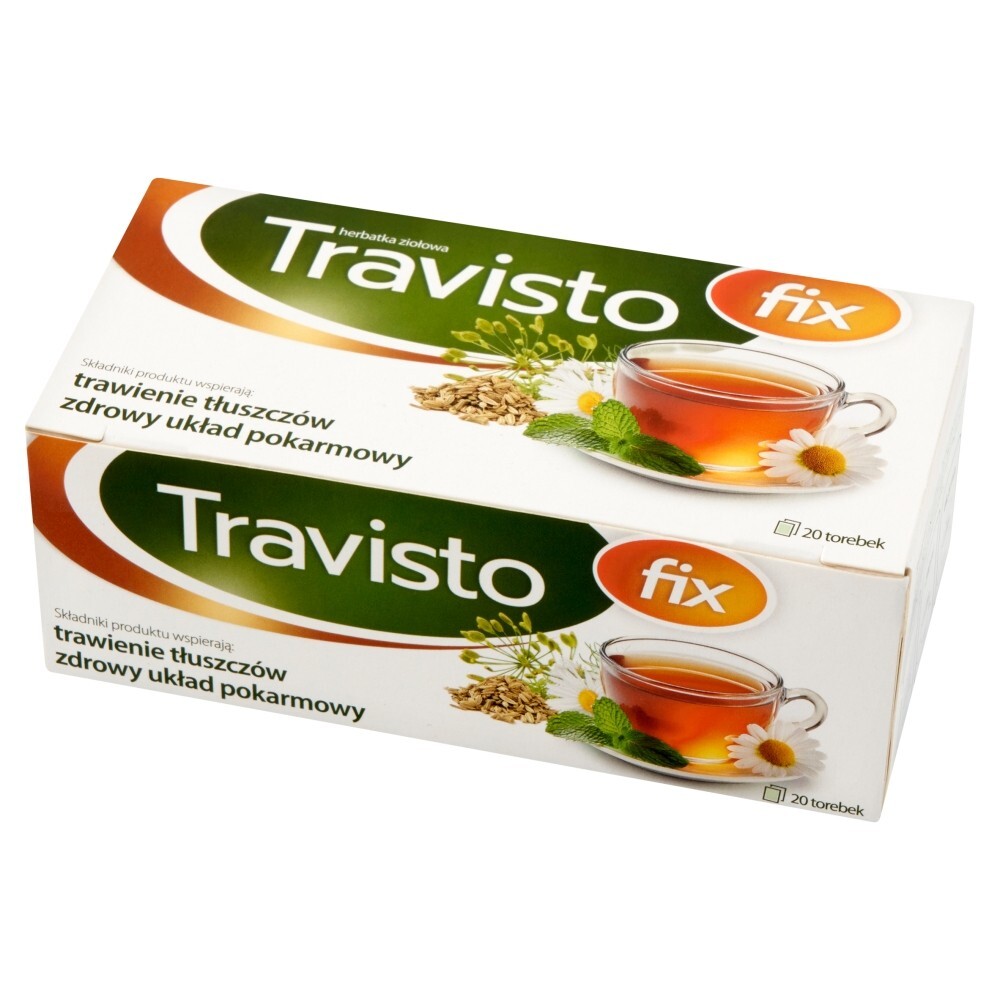 Travisto Fix Herbatka ziołowa 30 g (20 x 1,5 g)