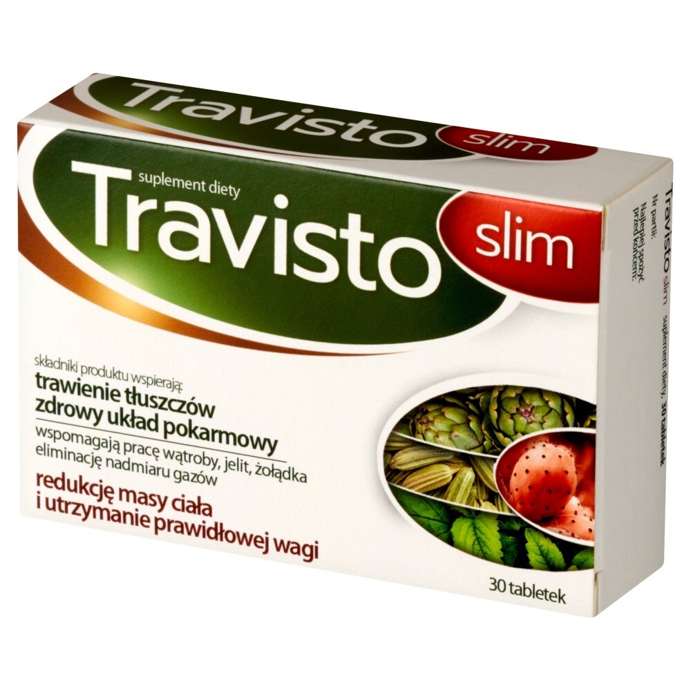 Travisto slim, tabletki powlekane, 30 tabletek
