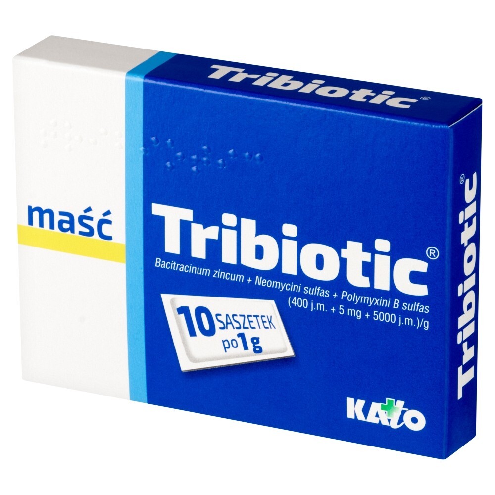 Tribiotic maść, 10 saszetek