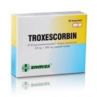 Troxescorbin, 50 mg+200 mg, kapsułki twarde, 20 kapsułek