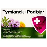 Tymianek + Podbiał Suplement diety 18 sztuk