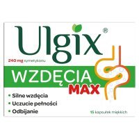 Ulgix Wzdęcia Max, 15 kapsułek