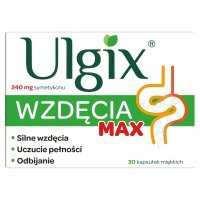 Ulgix Wzdęcia Max, 30 kapsułek