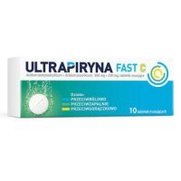 Ultrapiryna Fast C 500 mg + 250 mg, 10 tabletek musujących