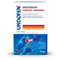Undofen Krioterapia kurzajki brodawki Wyrób medyczny 50 ml