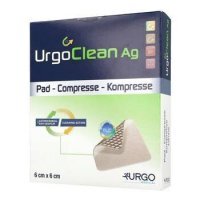 UrgoClean Ag, opatrunek, 6 cm x 6 cm, 1 sztuka