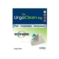 UrgoTul Ag Silver, opatrunek,10cm x 12cm, 1 sztuka (z opakowania 10 sztuk)